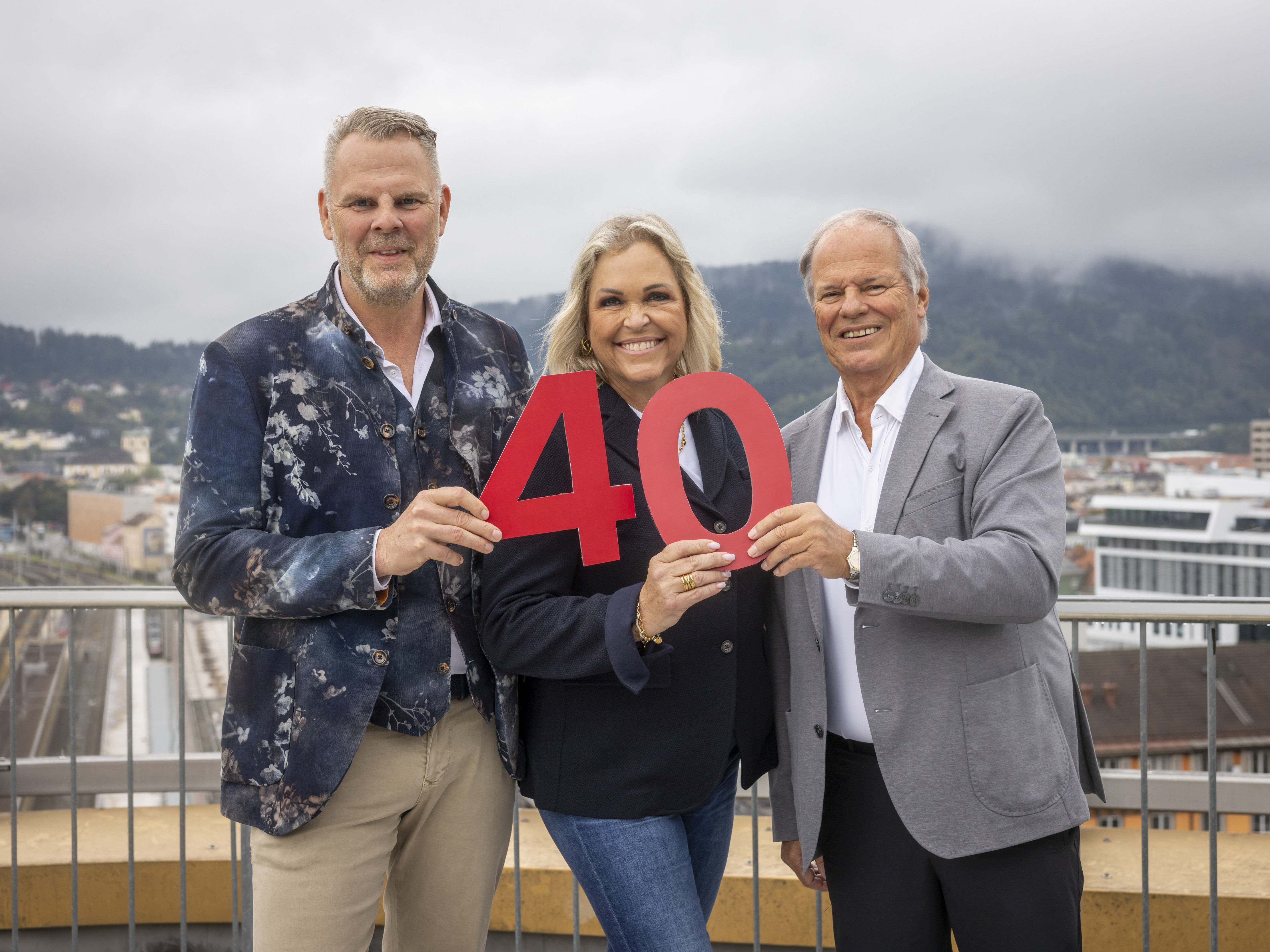 Michael Poot (li.), Tanja Poot und Ronald Hulsebosch