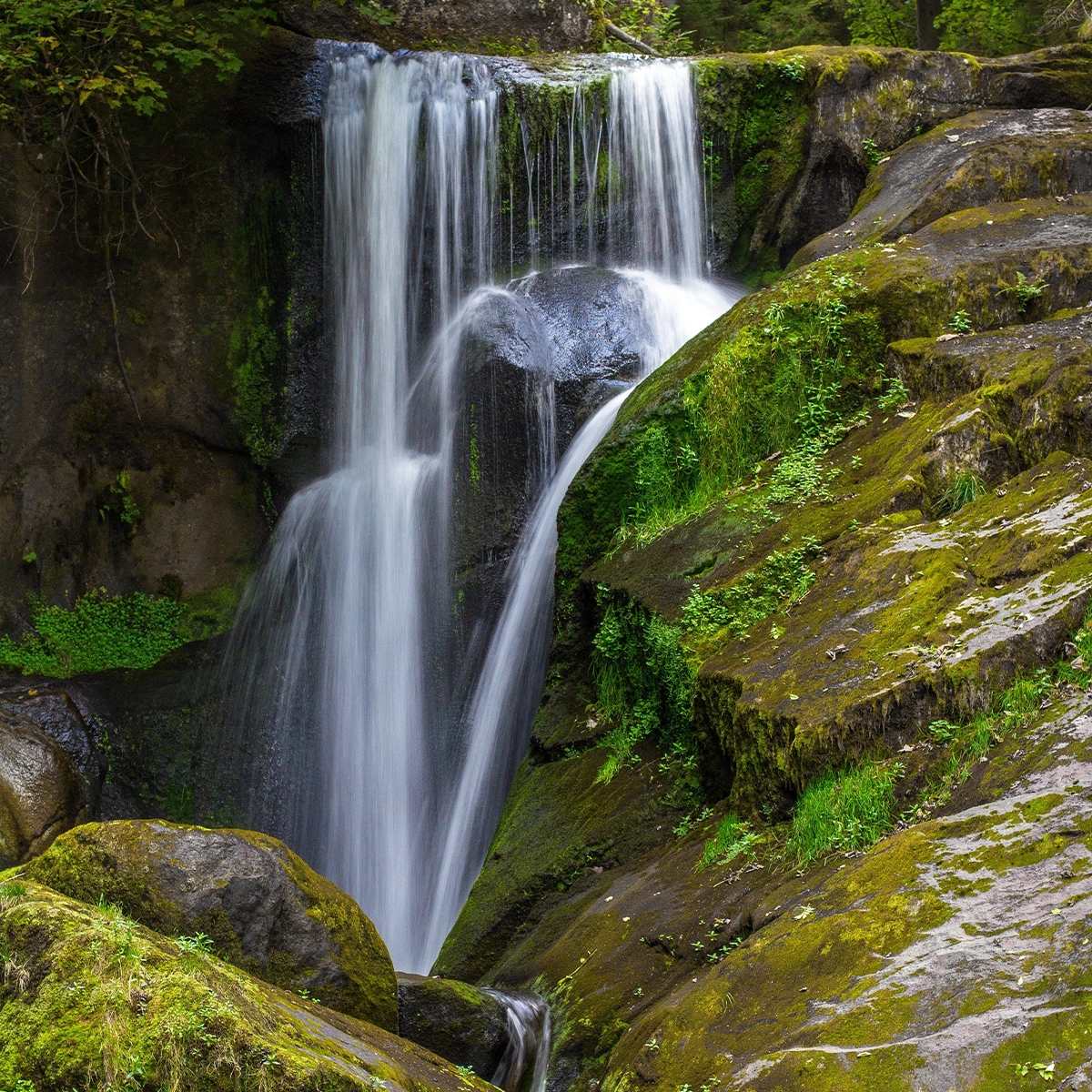 Wasserfall Hintergrund